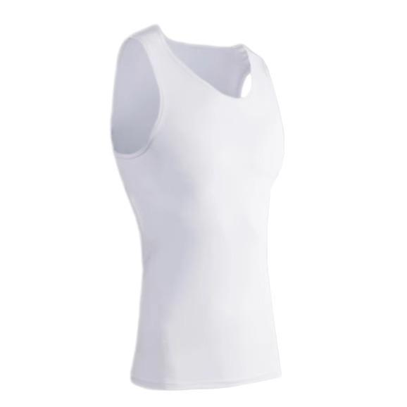 Ubrania fitnessowe Męska kamizelka sportowa Kombinezon lodowy Jedwab Szybkoschnące ubrania Letnie bieganie Koszykówka Trening Bezrękawnik T-shirt