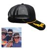 Adult Eye Catching Leaf Embroidery Baseball Caps Travel Gathering Teens Sports Caps for Cycling Hiking Outdoor Hat