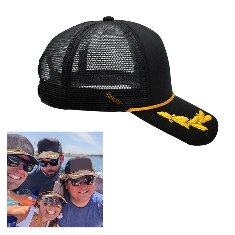 Adult Eye Catching Leaf Embroidery Baseball Caps Travel Gathering Teens Sports Caps for Cycling Hiking Outdoor Hat