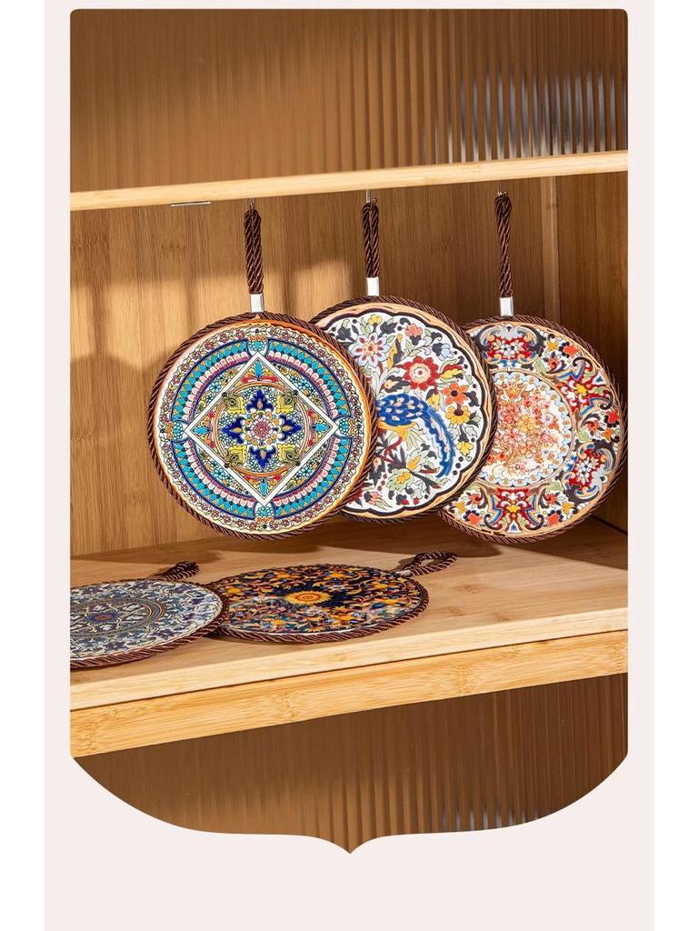 High-Temperature Resistant Insulated Table Mat: Pot Holder, Placemat, and Anti-Scald Protection for Dishes, Bowls, and Casseroles