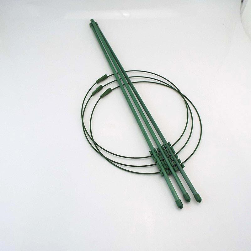 Uchwyt do roślin ogrodowych Stojak na pnącza Podpora do roślin w doniczkach Stal powlekana tworzywem Sztucznym Kratka dekoracyjna na warzywa