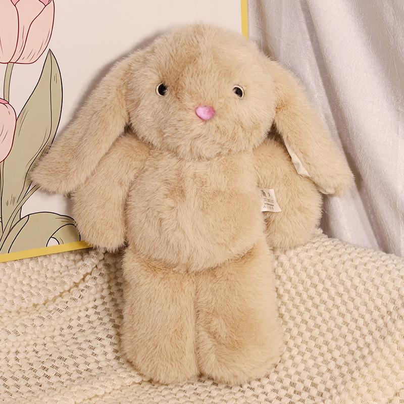 

Animal cat teddy bear doll plush toy bunny duck doll girl soothing rag doll 45cm（0.3kg）