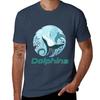 Winter The Dolphin Tshirt Labor Work Casual Tshirt
