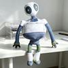 38cm Roztomilý Kreslený Robot Plyšová Panenka Měkká Nadýchaná Figurka Hračka Sběratelská Dekorace Pro Narozeniny Vánoční Dárek