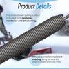 08300538 Swivel Hook Extension Spring, Snowblower Spring Compatible with Ariens SNO-Thro ST824E ST1027LE ST1130DLE ST924DLE Models