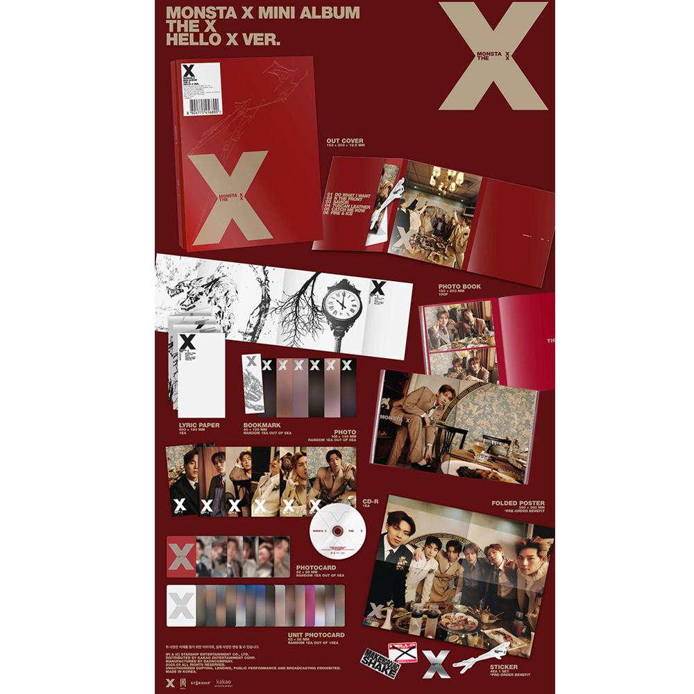(+pob Photocard) Monsta X 13th Mini Album [THE X]