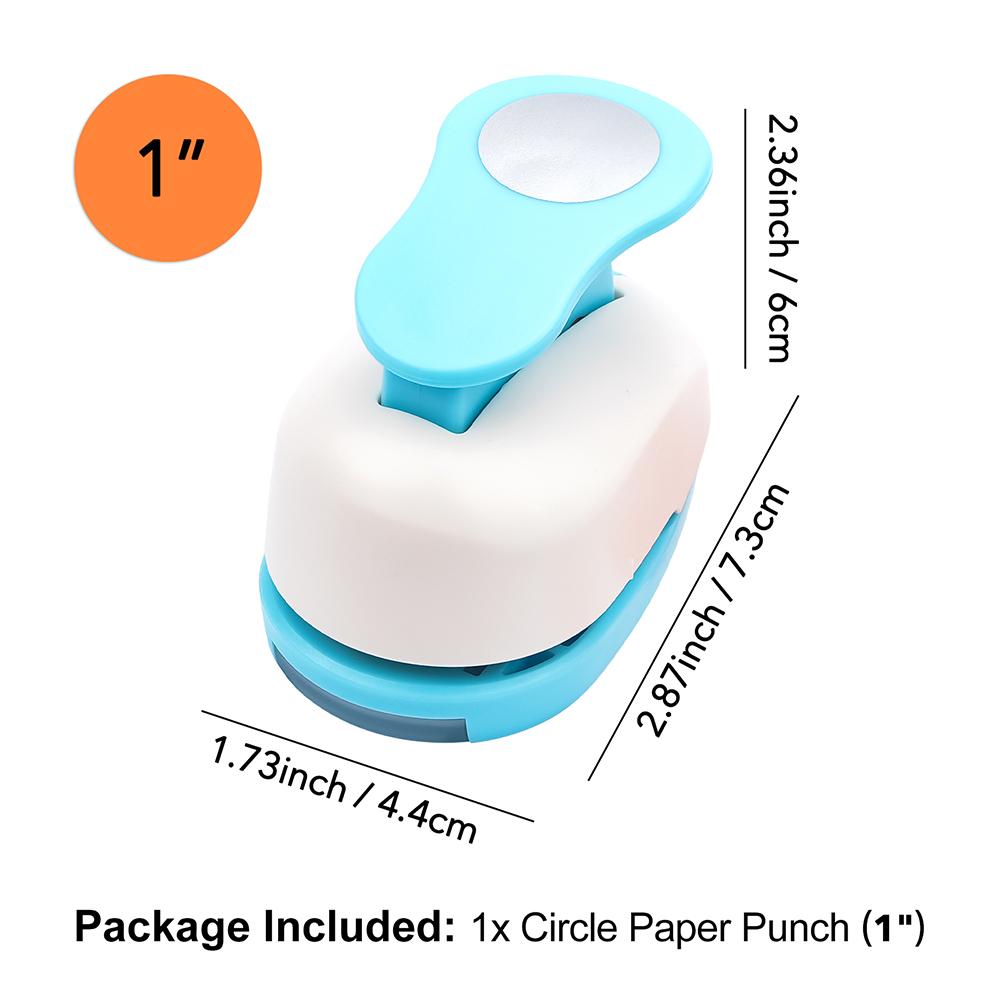Circle Paper Punch - Create Perfect Circles for Handmade Craft Projects - Ideas for Scrapbooking, Card Making, DIY Photo Albums
