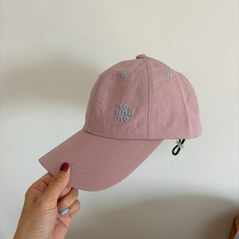 Quiet Blue High Quality Light And Quick-Drying Baseball Cap Women'S Spring And Summer Sunshade Drawstring Adjustable Sunscreen Breathable Cap