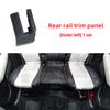 Rear Seat Rail Trim Cover Track Panel For Mercedes Benz GLE Class W167 + Interior Seat Rail Trim Cap 1679192300 1679192500
