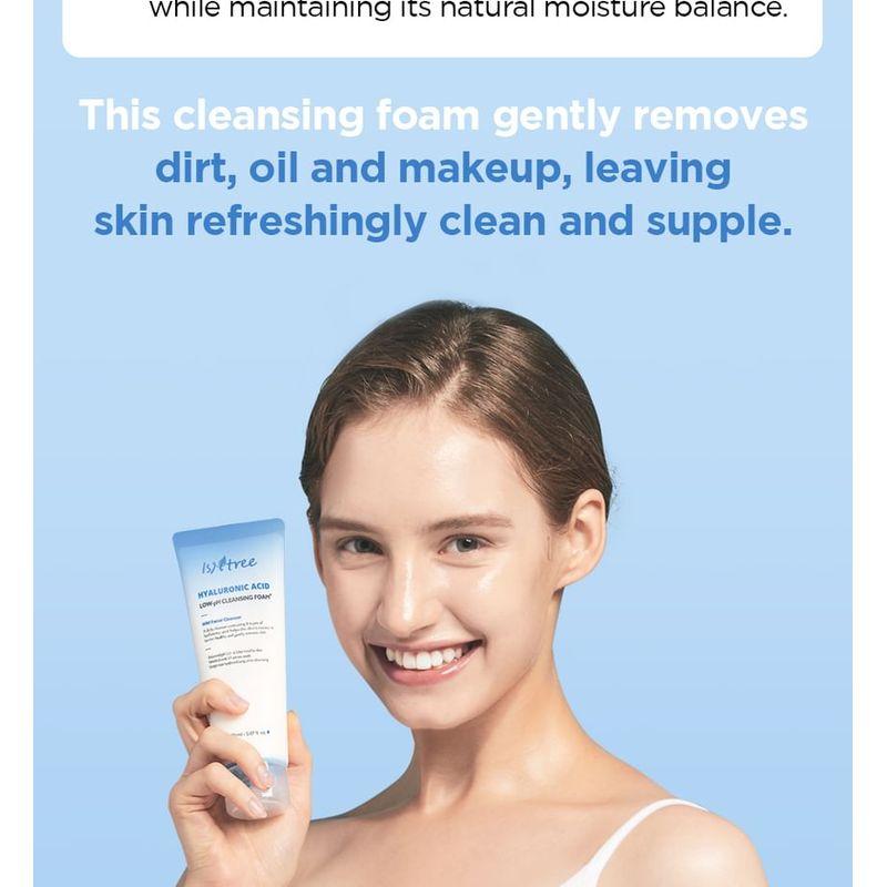 Isntree - Hyaluronic Acid Low pH Cleansing Foam Bundle Set