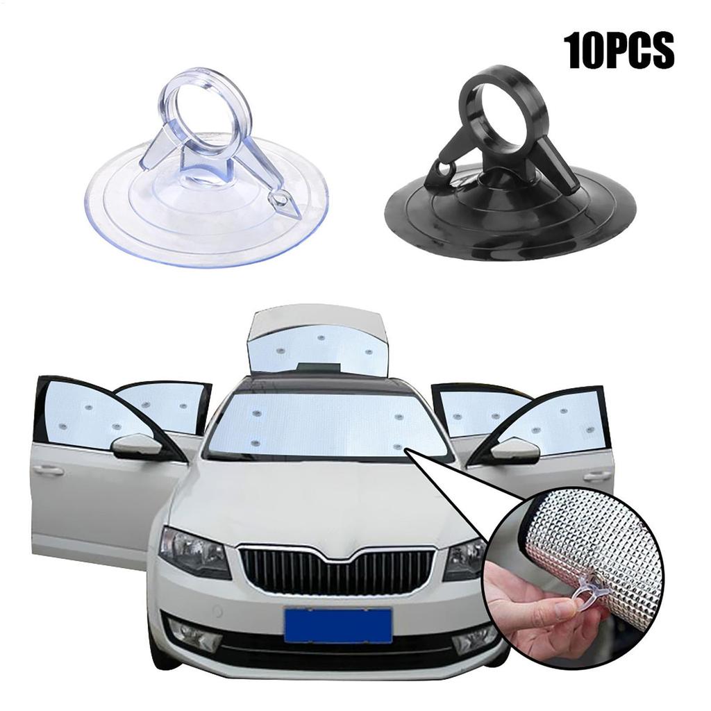 Auto Sonnenblende Befestigung Saugnapf Wiederverwendbarer Gummi-Saugnapf Saugnapf Haken Automobil Klemme Befestigung Zubehör