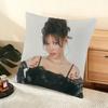 A-Ayliva German Singer Cushion Cover Soft Short Plush Pillow Cover Smooth Cozy Texture Aesthetic Cushion Case Home Decor