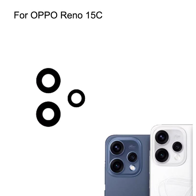 

3PCS A SET For OPPO Reno 15C Replacement Back Rear Camera Lens Glass For OPPO Reno 15 C Glass lens Parts