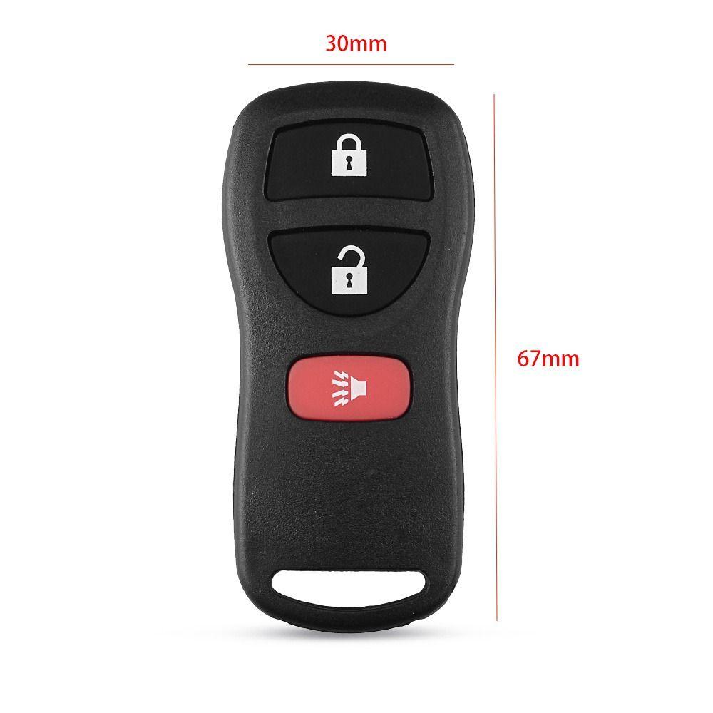 Car Accessories Key Shell 3/4 Buttons Remote Control Key Case Key Fob Cover Case Cover Car Key Case