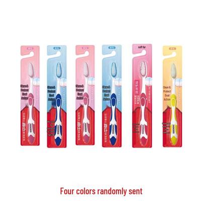 Zhonghua Dual-Effect Soft Bristle Toothbrush (6-Pack)