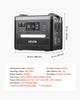 Portable Power Station, 2400W 2160Wh Power Station Solar Generator with 10 Output Ports & Adjustable Input Power, Expandable LiFePO4 Battery Backup