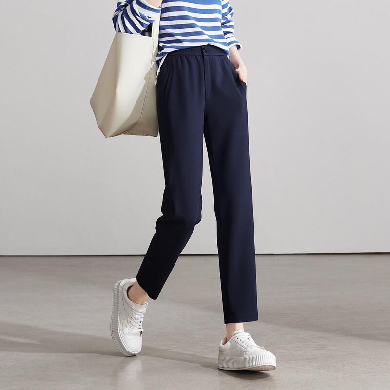 SOFSIL Women's High-Waist Slim-Fit Ankle Pants