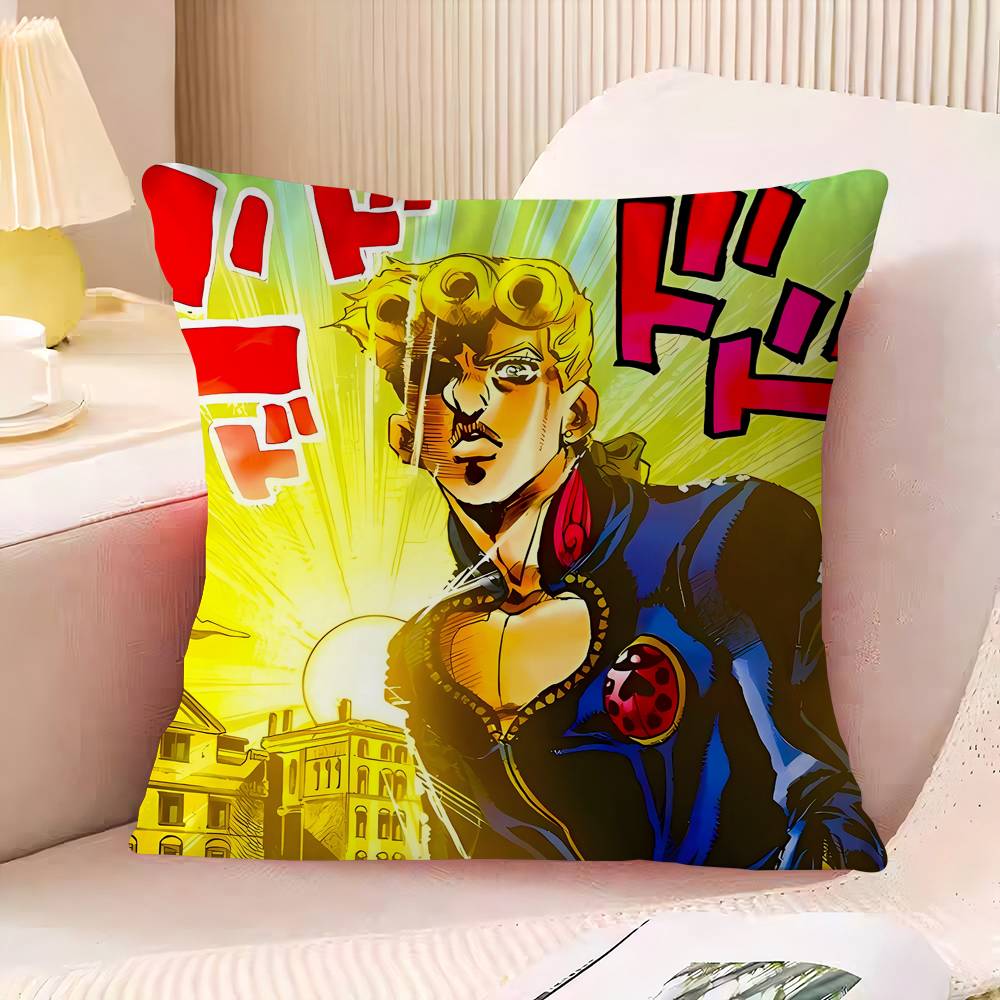 

JoJo Bizarre Adventure Наволочка Мультяшный Подарок Наволочка Декор Спальни Дома Дивана Кресла Сиденья Наволочка 16x16Inch