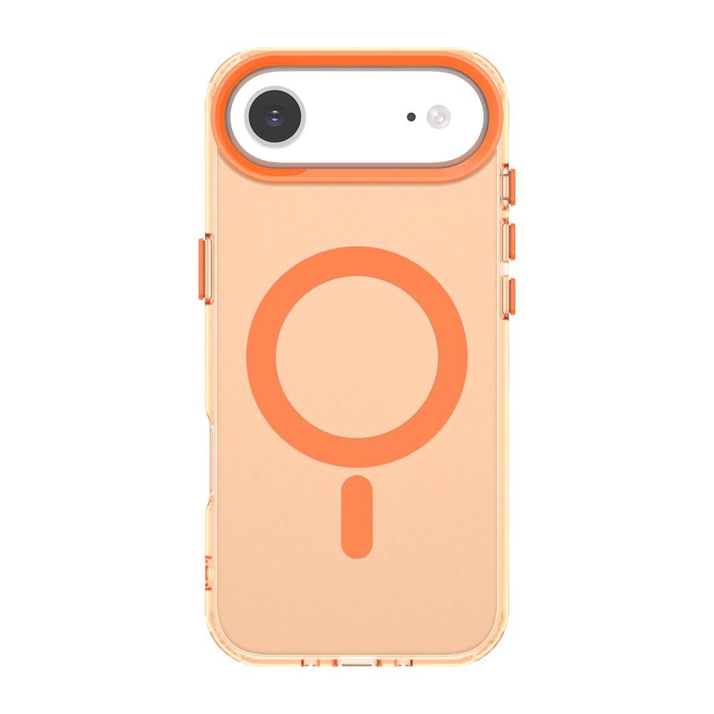 Pour iPhone 17 Air Pour Coque Charge Sans Fil Magnétique Funda iPhone 17 16 15 Pro Max Coque Housse de Téléphone Mate Transparente iPhone 17 Air