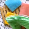 2Pcs Thickened Silicone Cleaning Brush Kitchen Dishwashing Cleaning Brushes Pot Pan Sponge Scrubber Fruit Vegetable Cleaner New