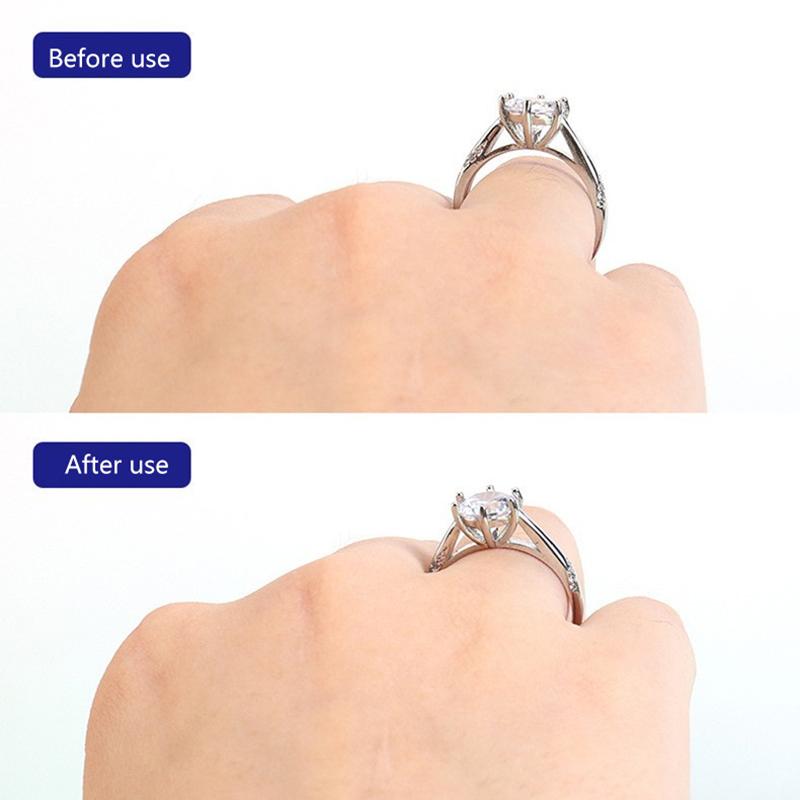 Ring Size Reducer Tools Spiral Spring Based Rings Adjust Invisible Tightener Fixed Loose Ring Size Ring Reduction Pad Essential