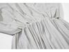 Japanese Niche Double-Layered Ribbed Waist Gray Ballet-Style Fluffy Skirt for Women