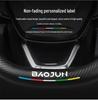 Baojun Steering Wheel Cover: Genuine Leather Suede Carbon Fiber for 730/510/560/310/530/e200kiwi.