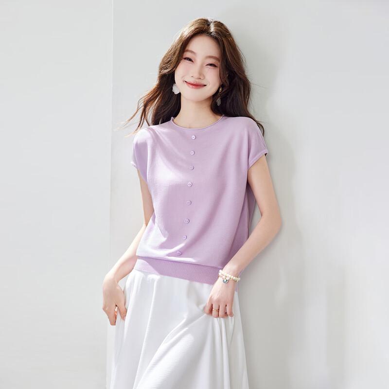 

Srcr Women s Elegant Batwing Knit T-Shirt M