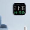 LED-Wanduhr mit gleichem Bildschirm und einstellbarer Helligkeit