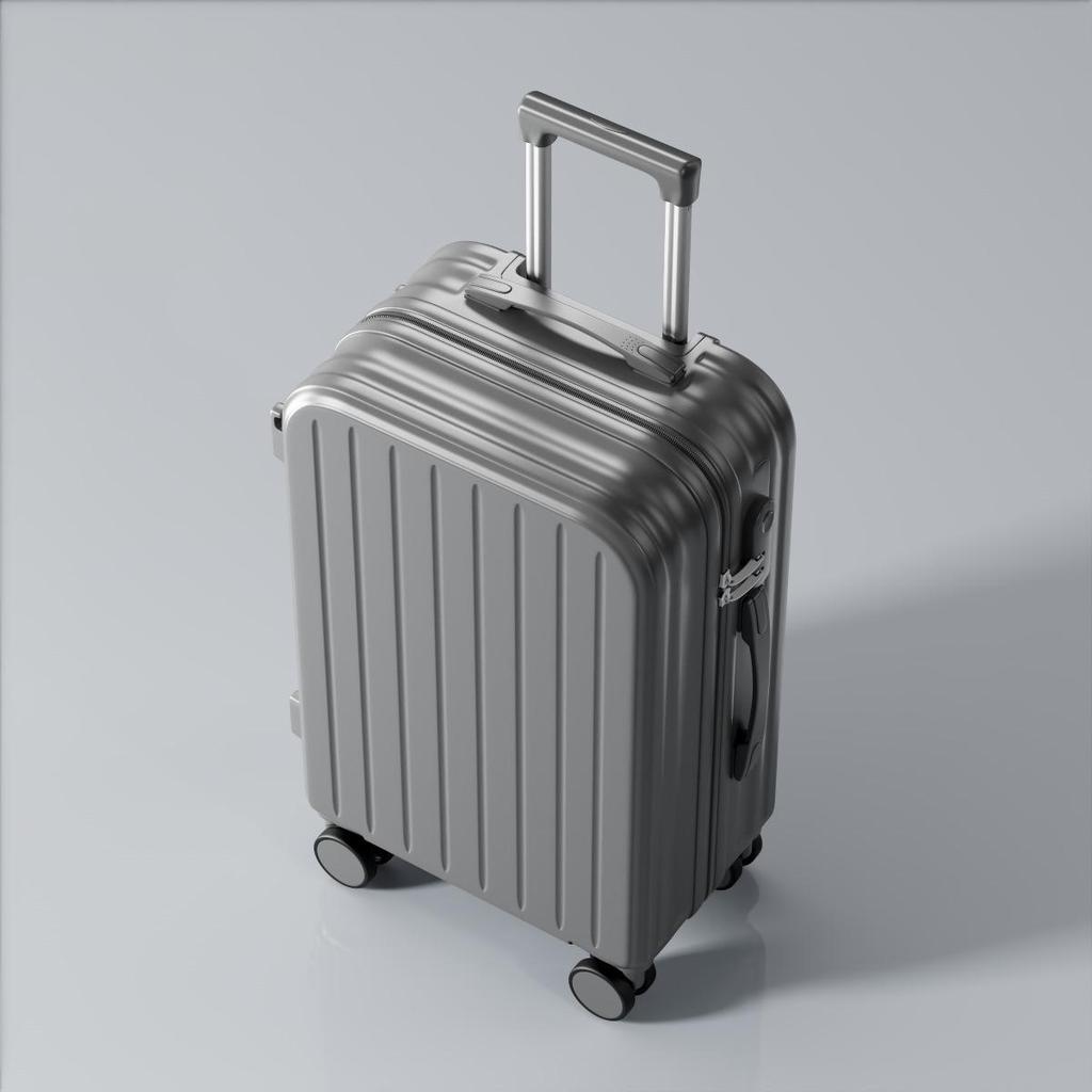 Durable 20-inch Women's & 24-inch Men's Trolley Suitcase: Stylish, Drop-Resistant Travel Luggage for Students