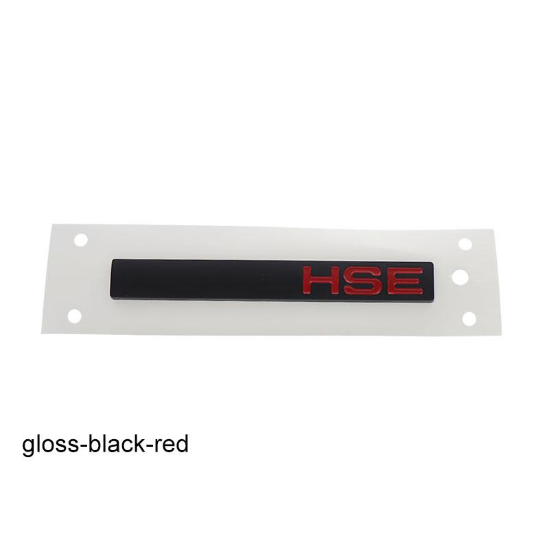 3D Premium HSE Edition Letters for England UK SUV Off Road Car Engine Hood Fender Trunk Tail Rear Decal Emblem Badge Sticker