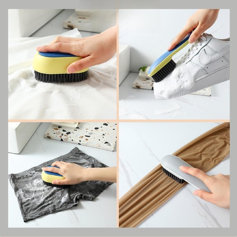 Multi-Purpose Heavy Duty Cleaning Brush Stiff Bristle Laundry Shoe Cloth Scrub Brush For Clothes Shoes Bathroom Cleaning Tools