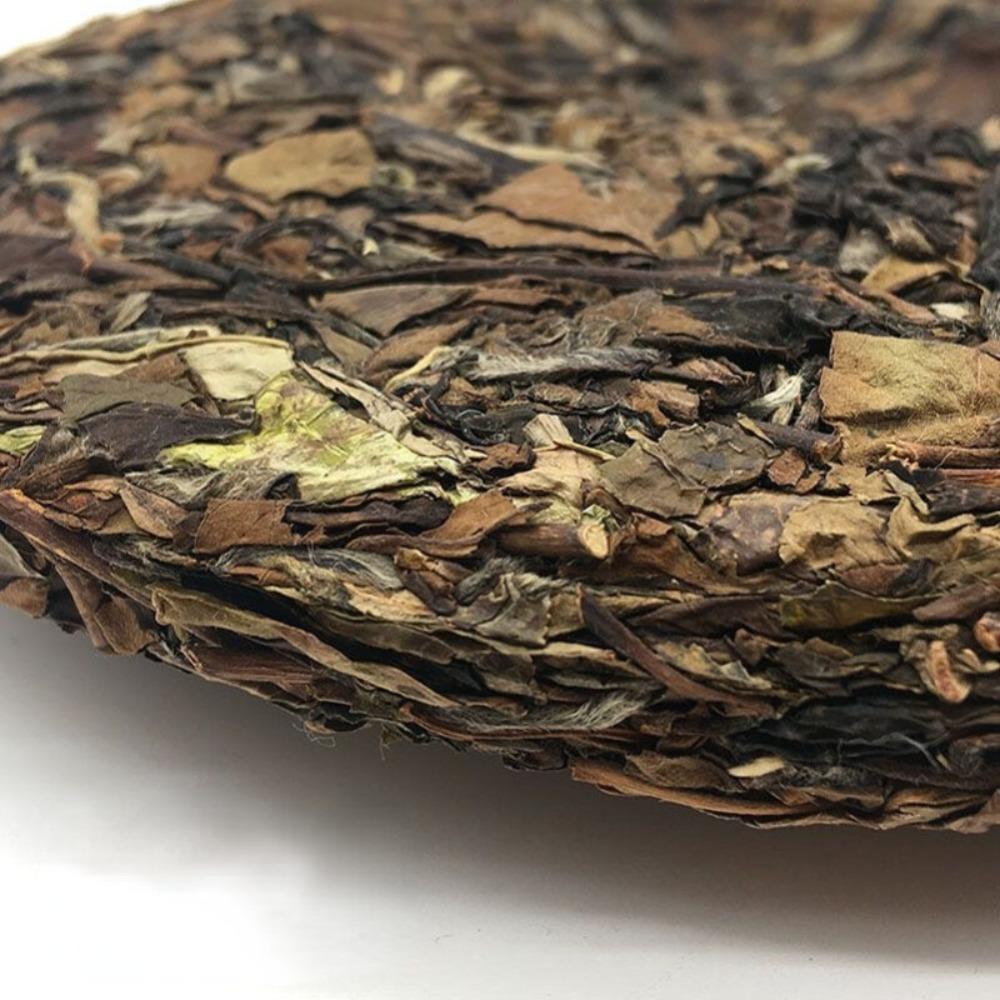 White Tea Fuding White Peony Cake 350g Organic Handmade Bai Mu Dan