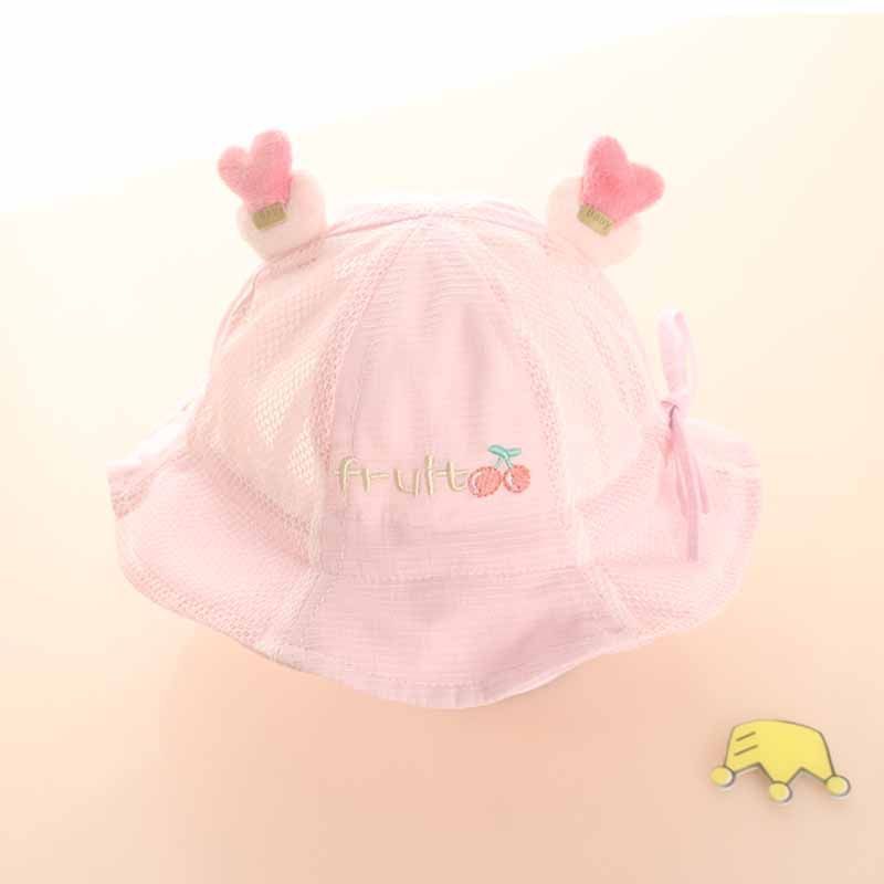 Baby Sun Hat Summer Thin Breathable Fisherman Bucket Cap for Infant Boys Girls UV Protection Spring Autumn Outdoor