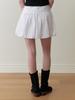 Liel Ojo Mini Skirt (White)