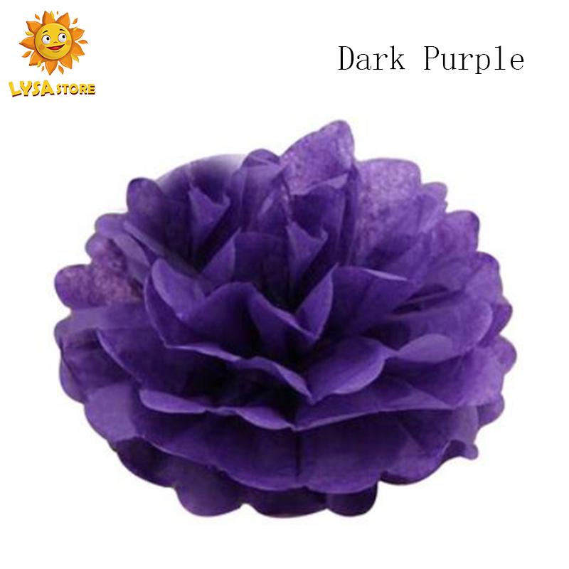 10inch 25cm European And American Party  Decorative Paper Flower Ball Handmade Garland For Wedding Dress Up Birthday Gathering