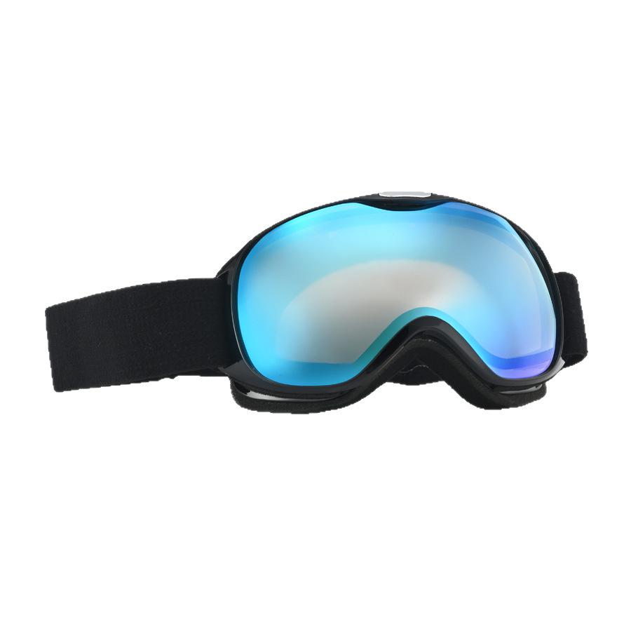 New children's double-layer anti-fog sports ski goggles, outdoor protective eyewear, compatible with prescription glasses