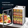 Compact Multifunctional Food Dehydrator for Fruits, Vegetables, Snacks, and Jerky