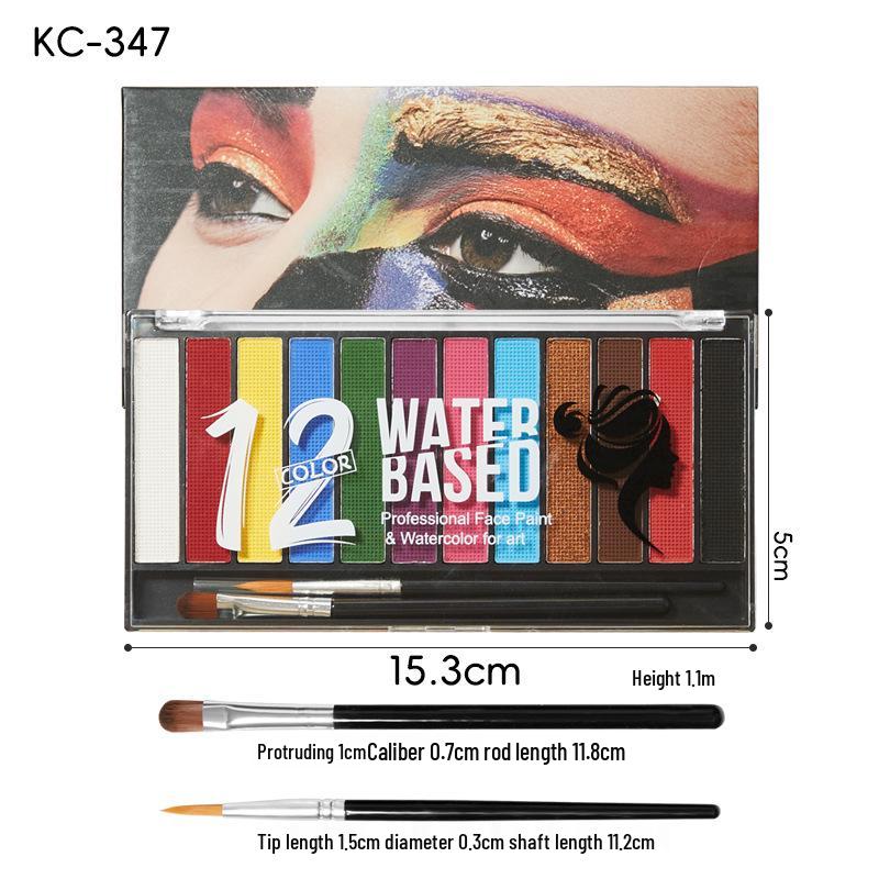 Children's Water-Soluble Face Paints for Halloween/Christmas and Stage Performances