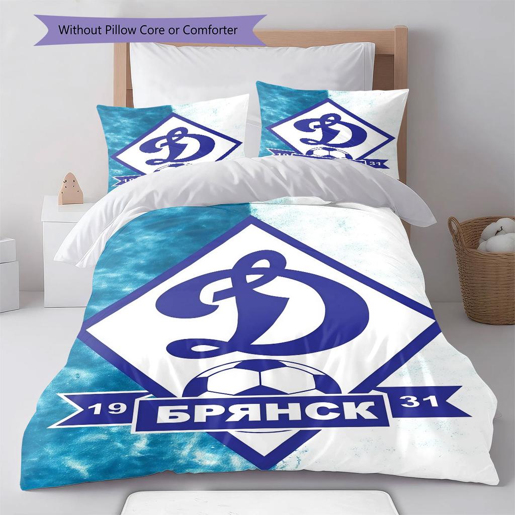 Dynamo Moscow Roar Bedding Quilt Set Quilt Cover Pillowcase Home Decoration Birthday Gift (1 * duvet cover + 2 * pillowcase, without core)