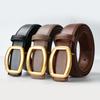 Women's Belt Dress Decorative Trousers New Women's Smooth Buckle Skirt Strap Versatile Thin Belt