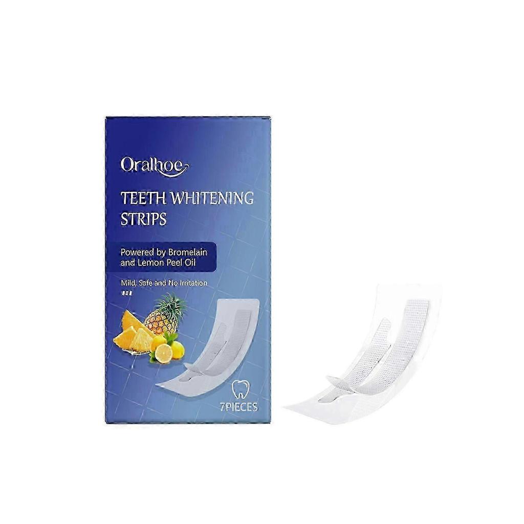 Oralhoe Teeth Brightening Beautiful Tooth Teeth Strips Cleaning Teeth Improving Brightness Teeth Care Oral Beautiful Tooth Teeth Strips Pieces
