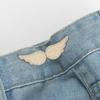 1 Set Rhinestone Wings Buckle Pant Waist Tightener Detachable Waist Buttons Pins Belts Accessories Pants Clips No Sewing