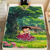 Alpine Girl Blanket, High quality Comfortable for All Seasons, Home Decor, Warmth and Comfort