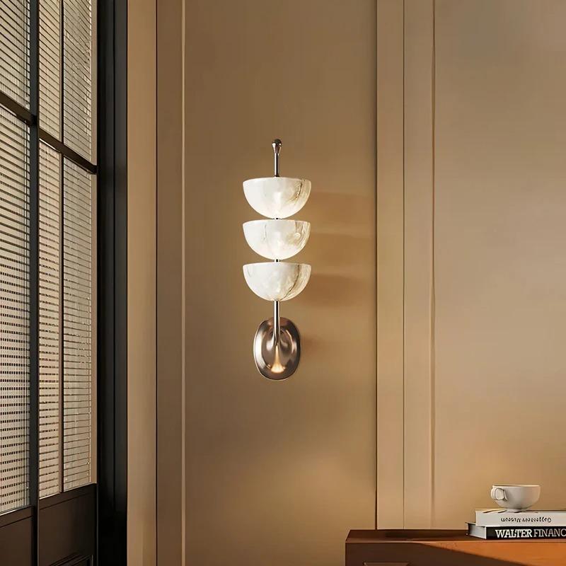 Modern New LED Wall Lamp Exquisite Bedroom Bedside Lamp Living Room Dining Room Villa Decorative Lighting