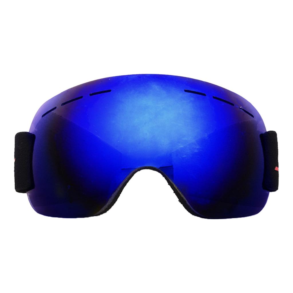 Outdoor Windproof Snow Goggles with Soft Adjustable Strap Anti-UV Snow Goggles for Snowmobile Skiing Skating Climbing