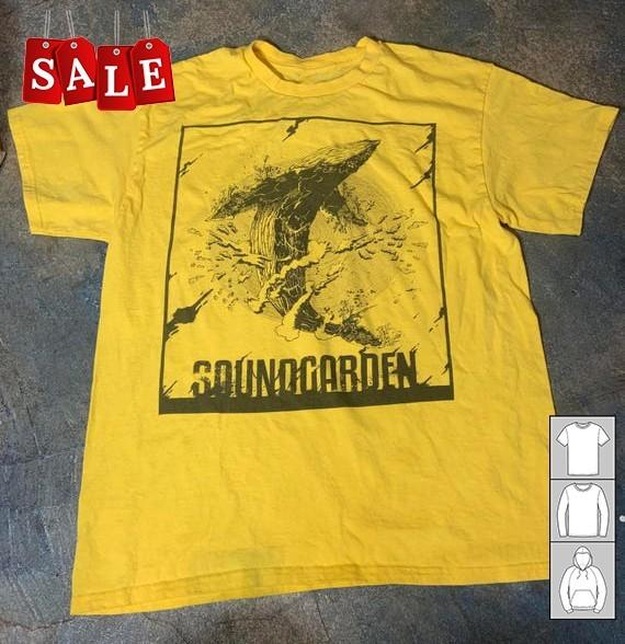New Popular Soundgarden Band Cotton Unisex S-235XL T-Shirt LW867 S
