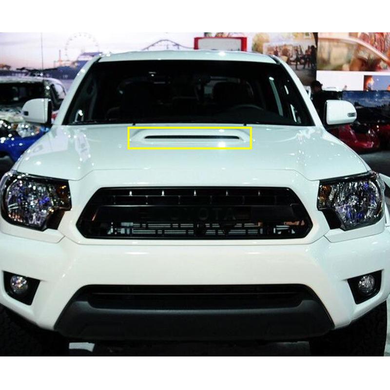 Front Engine Machine Grille Grill Upper Hood Stick Lid Trim Lamp For Toyota Tacoma 2015 2016 2017 2018