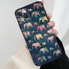 Cute Baby Elephant Phone Case For iPhone 17 Pro Max 14 13 12 11 15 16 Pro Max Mini 16 15 Plus 16e 17 Air Cover
