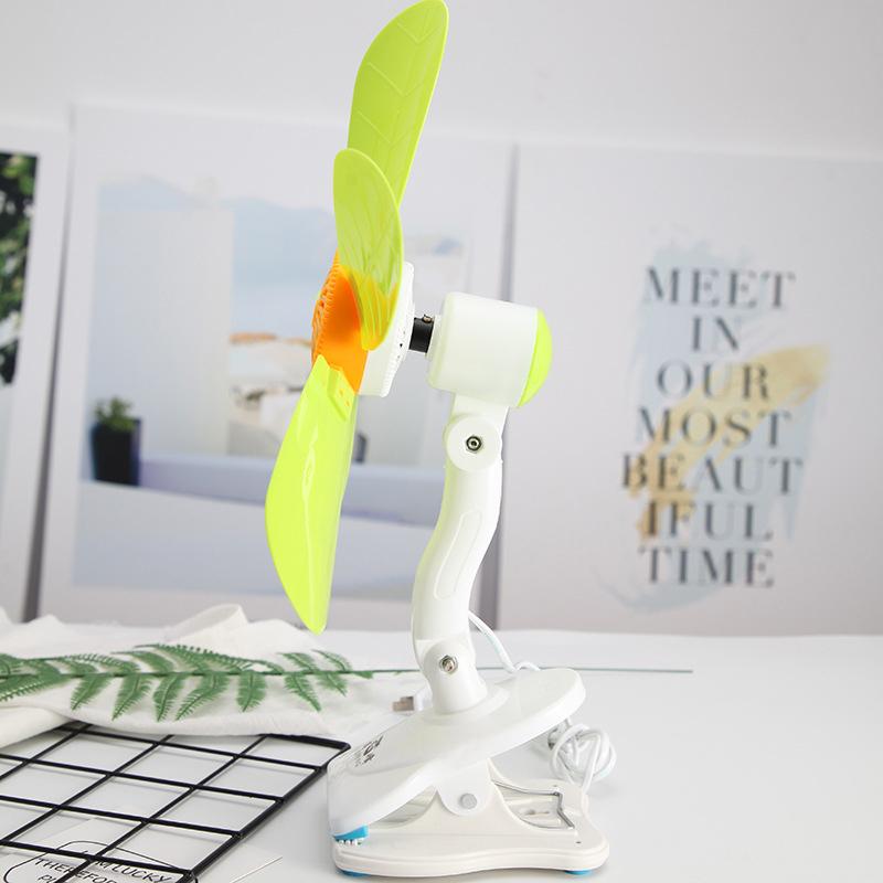 Home Desktop Clip Fan Mini Electric Office Clamp Cooling Fans Student Dorm Bed Natural Wind Ventilation 220V